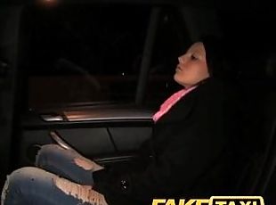 FakeTaxi Cute young girl must pay her way